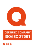 Certificada ISO/IEC 27001 — QMS Certification